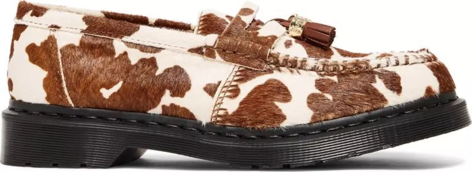 Кроссовки Supreme x Penton Tassel Loafer 'Cow Print', коричневый