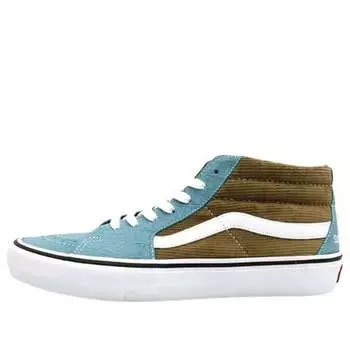 Кроссовки supreme x sk8-mid pro 'corduroy croc' Vans, синий