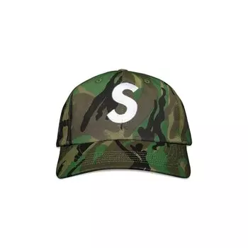 Кроссовки Supreme x Ventile S с логотипом, 6 панелей, камуфляжный вихрь