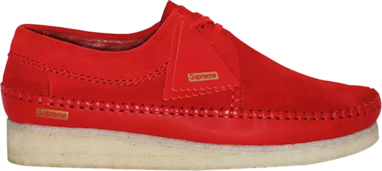Кроссовки Supreme x Weaver Red, красный