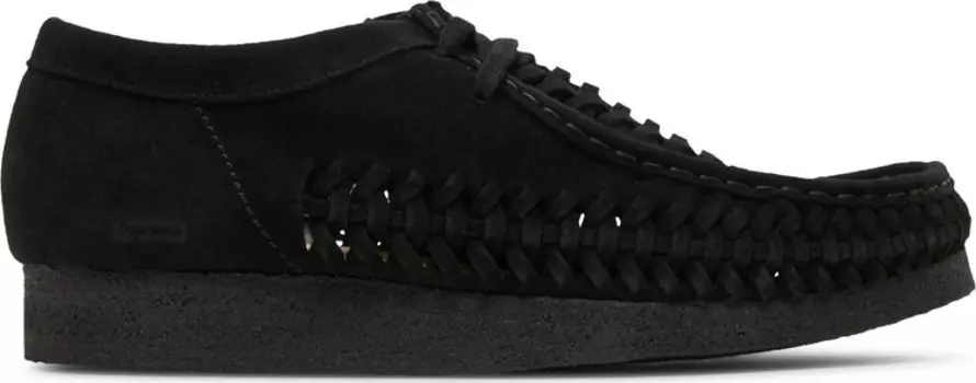 Кроссовки Supreme x Woven Wallabee Black, черный