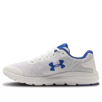 Кроссовки surge 2 white/blue Under Armour, белый