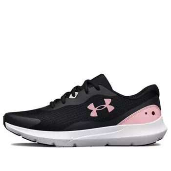 Кроссовки surge 3 'black prime pink' Under Armour, черный