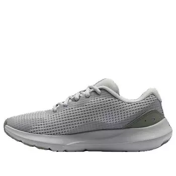 Кроссовки surge 3 'halo grey grove green' Under Armour, серый