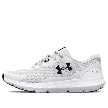 Кроссовки surge 3 'white black' Under Armour, белый