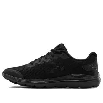 Кроссовки surge shock absorption non-slip low tops sports black Under Armour, черный