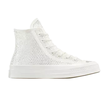 Кроссовки Swarovski x Chuck 70 High 'Vintage White', кремовый