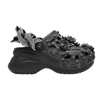Кроссовки Swarovski x Wmns Classic Bae Clog 'Black', черный
