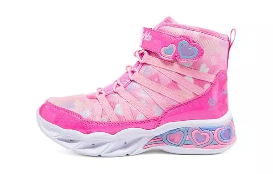 Кроссовки Sweetheart Lights Kids Lifestyle GS Mid-top розовые Skechers