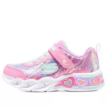 Кроссовки sweetheart lights 'pink multi' Skechers, розовый