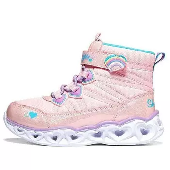Кроссовки sweetheart lights 'pink white' Skechers, белый