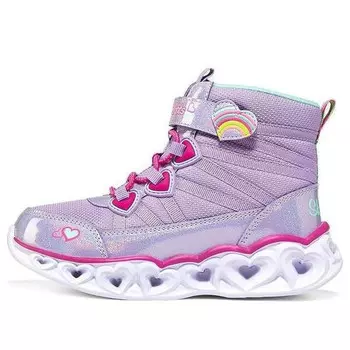 Кроссовки sweetheart lights 'purple pink' Skechers, фиолетовый