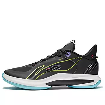 Кроссовки сверкающие середина Li-Ning, черный