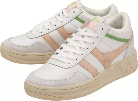 Кроссовки Swerve Gola, цвет White/Pearl Pink/Patina Green