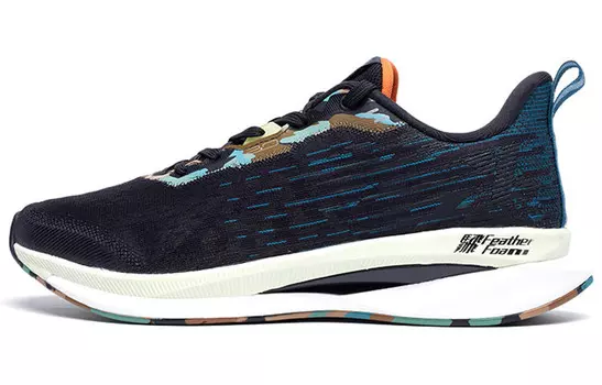 Кроссовки Swift 2.0 мужские с низким верхом, черные/зеленые Xtep