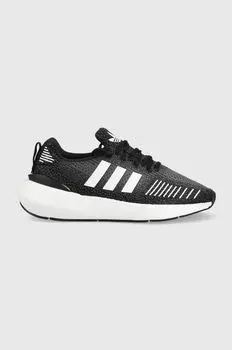 Кроссовки Swift Run 22 adidas Originals, черный
