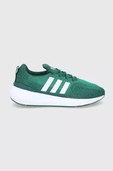 Кроссовки Swift Run 22 GZ3501 adidas Originals, зеленый