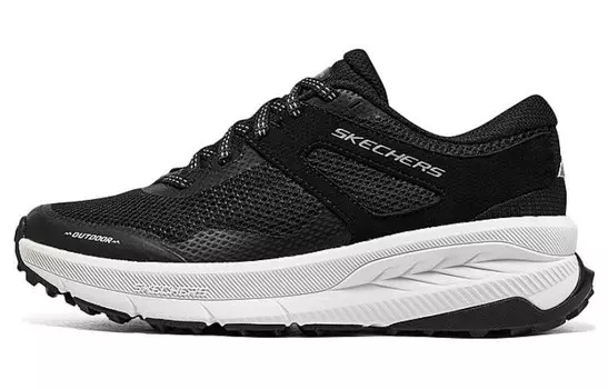 Кроссовки Switch Back женские с низким верхом, черные/белые Skechers