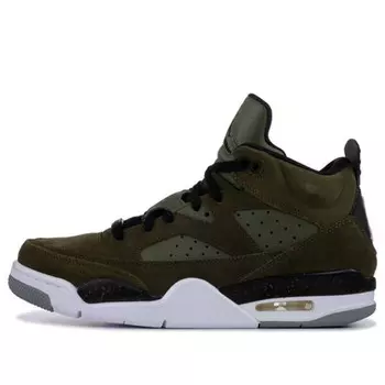 Кроссовки сын марса низкие Air Jordan, зеленый