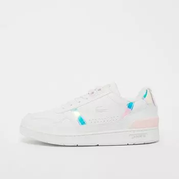 Кроссовки T-Clip 0121 1 CUJ (GS) Lacoste, цвет white/light pink
