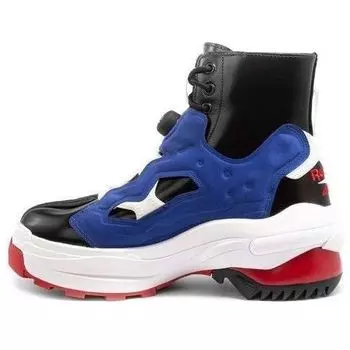 Кроссовки tabi instapump fury lo x maison margiela Reebok, синий