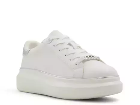 Кроссовки Tahlea Sneaker Aldo, белый/серебряный