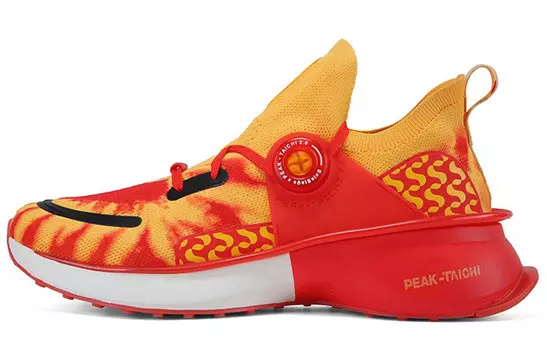 Кроссовки Tai Ji2.0 мужские с низким верхом корейские белые/зимние белые/кремовые розовые/синие Peak