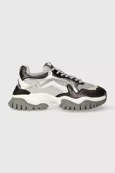 Кроссовки Tailgate Steve Madden, серебро