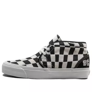 Кроссовки taka hayashi x chukka 75 lx 'optical' Vans, черный