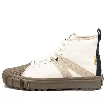 Кроссовки taka hayashi x sk8-hi decon v lug 'natural' Vans, белый