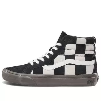 Кроссовки taka hayashi x sk8-hi lx 'checkerboard' Vans, черный