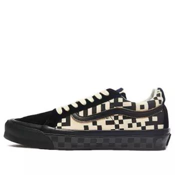 Кроссовки taka hayashi x sk8-low reissue lx 'black' Vans, черный