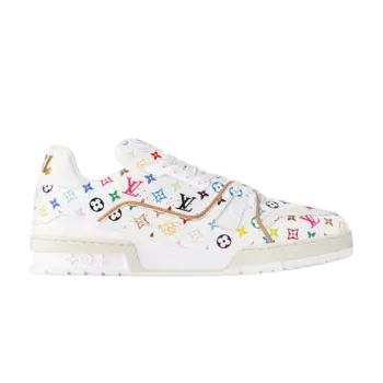 Кроссовки Takashi Murakami x Louis Vuitton Trainer 'White', белый