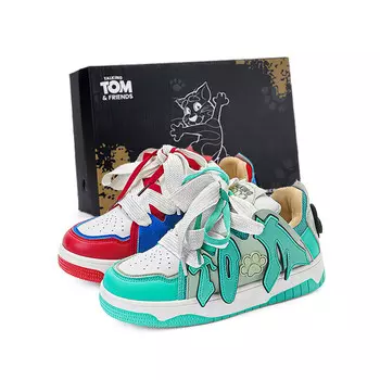 Кроссовки TALKING TOM Skateboarding Shoes Unisex Low-top, цвет Mismatched