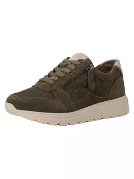 Кроссовки Tamaris COMFORT Sneaker, цвет KHAKI SUEDE