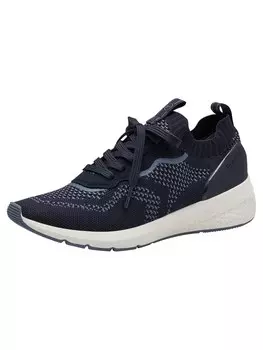 Кроссовки Tamaris, цвет Navy/Smoke blue