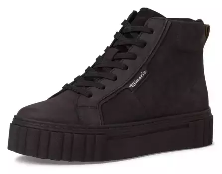 Кроссовки Tamaris с мягкой кромкой голенища, черный