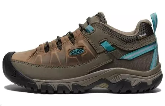 Кроссовки Targhee Hiking Shoes Women's Low-Top Brown/Blue Keen