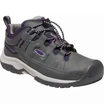 Кроссовки Targhee Low WP — детские KEEN, цвет Magnet/Tillandsia Purple