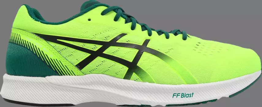 Кроссовки tarther rp 3 2e wide 'safety yellow black' Asics, желтый