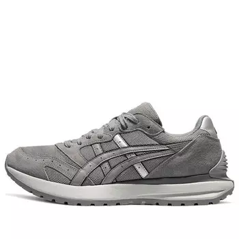 Кроссовки tarther sc low cut серебристые Asics, серый