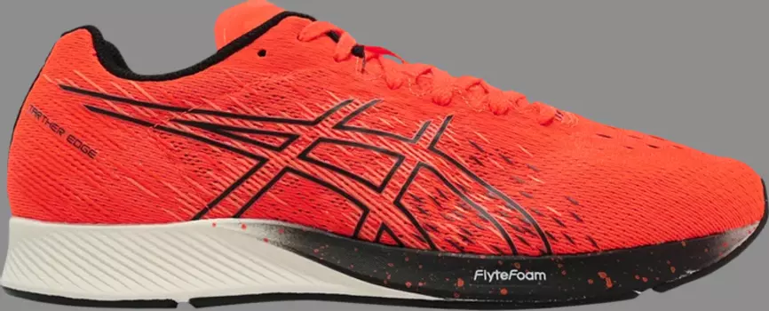 Кроссовки tartheredge 3 2e wide 'shocking orange' Asics, апельсин