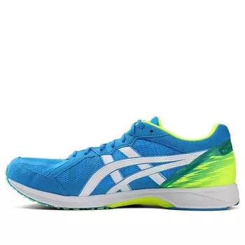 Кроссовки tartherzeal 5 wide 'blue neon green' Asics, синий