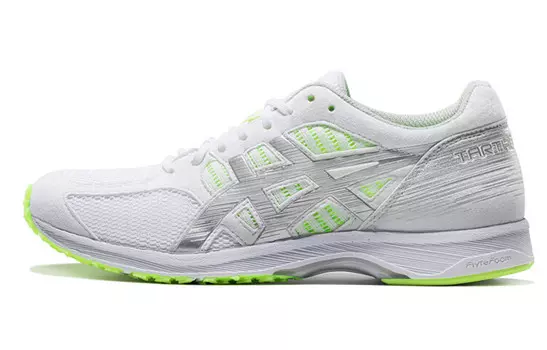 Кроссовки Tartherzeal 6 женские с низким верхом серо-зеленые Asics