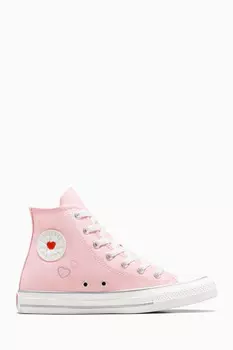 Кроссовки Taylor All Star Youth на толстой подошве Converse, розовый