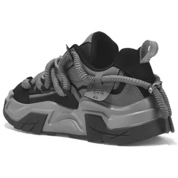 Кроссовки TCELLARS Chunky Sneakers Unisex Low-top, цвет Panda Black