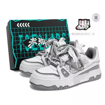 Кроссовки TCELLARS Skateboarding Shoes Unisex Low-top, цвет Panda White