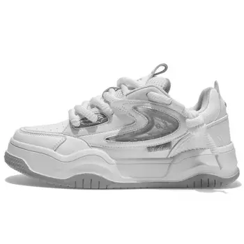 Кроссовки TCELLARS Skateboarding Shoes Unisex Low-top, цвет Panda White 0060