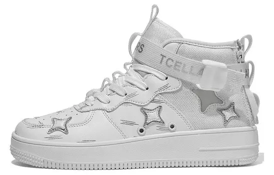 Кроссовки TCELLARS Skateboarding Shoes Unisex Mid-top, синий