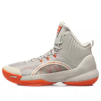 Кроссовки td shock absorbing mid tops баскетбольные кроссовки Li-Ning, серый
